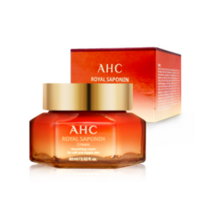 Крем для лица антивозрастной питательный с комплексом женьшеня AHC Royal Saponin Cream 